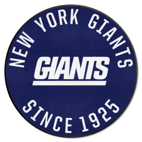 Fan Mats New York Giants Roundel Rug - 27In. Diameter