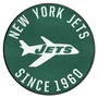 Fan Mats New York Jets Roundel Rug - 27In. Diameter
