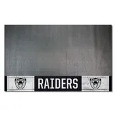 Fan Mats Las Vegas Raiders Vinyl Grill Mat - 26In. X 42In.