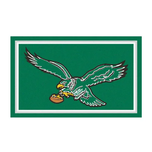 Fan Mats Philadelphia Eagles 3Ft. X 5Ft. Plush Area Rug