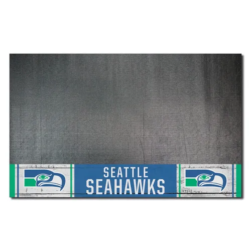 Fan Mats Seattle Seahawks Vinyl Grill Mat - 26In. X 42In.