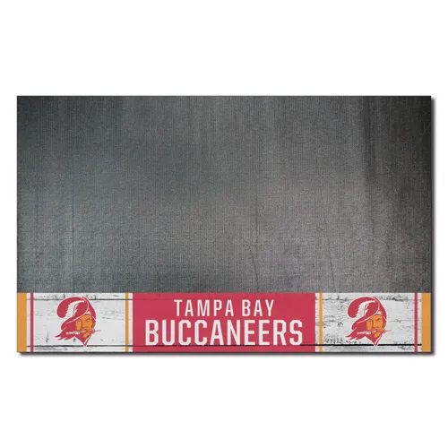 Fan Mats Tampa Bay Buccaneers Vinyl Grill Mat - 26In. X 42In.