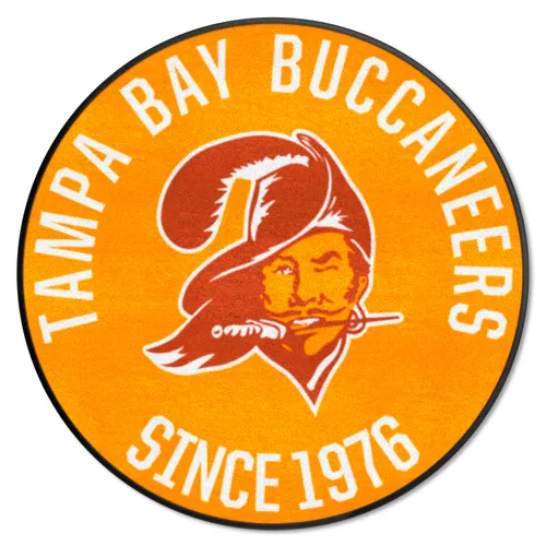 Fan Mats Tampa Bay Buccaneers Roundel Rug - 27In. Diameter