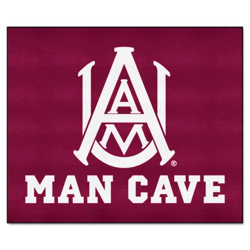 Fan Mats Alabama A&M Bulldogs Man Cave Tailgater Rug - 5Ft. X 6Ft.