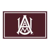 Fan Mats Alabama A&M Bulldogs 4Ft. X 6Ft. Plush Area Rug