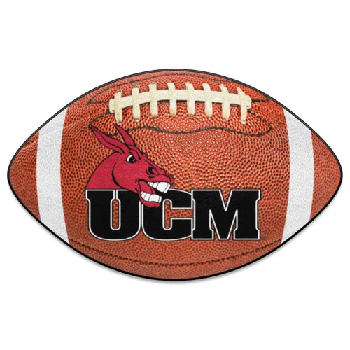 Fan Mats Central Missouri Mules Football Rug - 20.5In. X 32.5In.