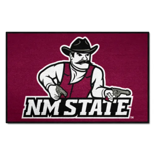 Fan Mats New Mexico State Lobos Starter Accent Rug - 19In. X 30In.