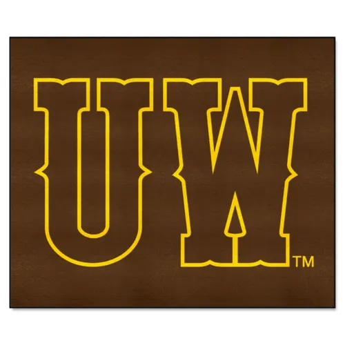 Fan Mats Wyoming Cowboys Tailgater Rug - 5Ft. X 6Ft.