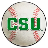 Fan Mats Colorado State Rams Baseball Rug - 27In. Diameter