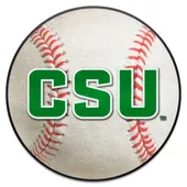 Fan Mats Colorado State Rams Baseball Rug - 27In. Diameter