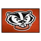 Fan Mats Wisconsin Badgers Starter Accent Rug - 19In. X 30In.