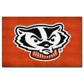 Fan Mats Wisconsin Badgers Ulti-Mat Rug - 5Ft. X 8Ft.