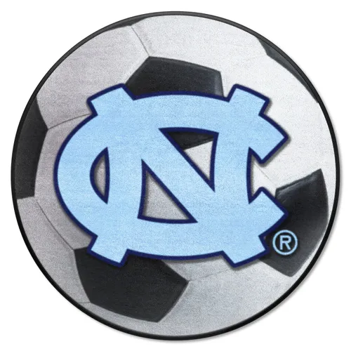 Fan Mats North Carolina Tar Heels Soccer Ball Rug - 27In. Diameter