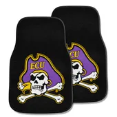 Fan Mats East Carolina Pirates Carpet Car Mat Set - 2 Pieces