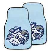 Fan Mats North Carolina Tar Heels Carpet Car Mat Set - 2 Pieces