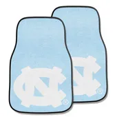 Fan Mats North Carolina Tar Heels Carpet Car Mat Set - 2 Pieces