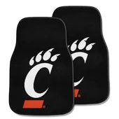 Fan Mats Cincinnati Bearcats Carpet Car Mat Set - 2 Pieces