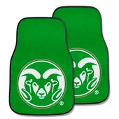 Fan Mats Colorado State Rams Carpet Car Mat Set - 2 Pieces