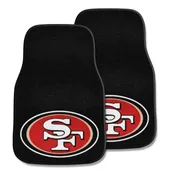 Fan Mats San Francisco 49Ers Carpet Car Mat Set - 2 Pieces