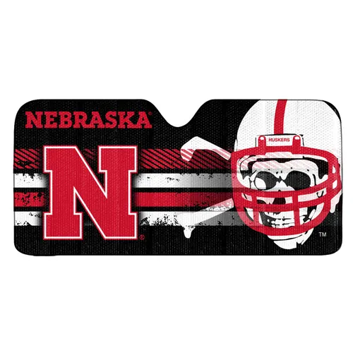 Fan Mats Nebraska Cornhuskers Windshield Sun Shade