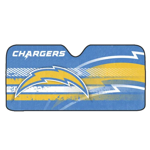 Fan Mats Los Angeles Chargers Windshield Sun Shade