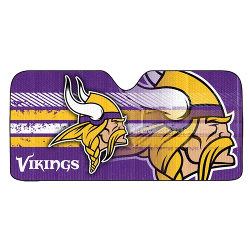 Fan Mats Minnesota Vikings Windshield Sun Shade