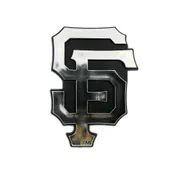 Fan Mats San Francisco Giants Molded Chrome Plastic Emblem