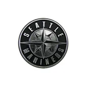 Fan Mats Seattle Mariners Molded Chrome Plastic Emblem