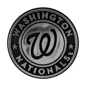 Fan Mats Washington Nationals Molded Chrome Plastic Emblem