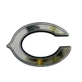 Fan Mats Chicago Bears Molded Chrome Plastic Emblem