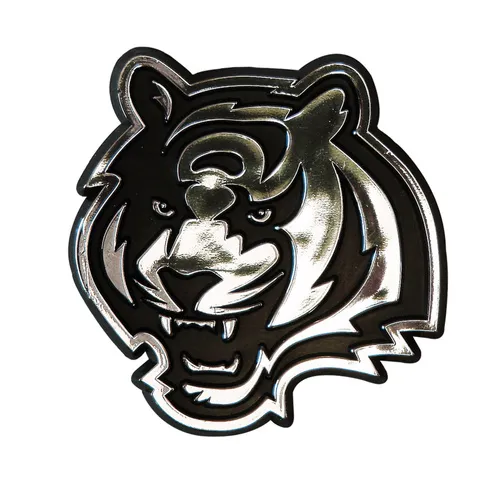 Fan Mats Cincinnati Bengals Molded Chrome Plastic Emblem