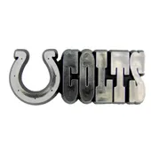 Fan Mats Indianapolis Colts Molded Chrome Plastic Emblem