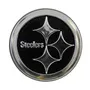 Fan Mats Pittsburgh Steelers Molded Chrome Plastic Emblem