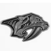 Fan Mats Nashville Predators Molded Chrome Plastic Emblem