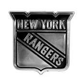 Fan Mats New York Rangers Molded Chrome Plastic Emblem