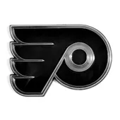 Fan Mats Philadelphia Flyers Molded Chrome Plastic Emblem