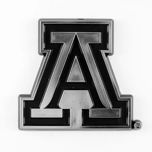 Fan Mats Arizona Wildcats Molded Chrome Plastic Emblem