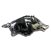 Fan Mats Arkansas Razorbacks Molded Chrome Plastic Emblem