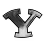 Fan Mats Byu Cougars Molded Chrome Plastic Emblem