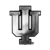 Fan Mats Indiana Hoosiers Molded Chrome Plastic Emblem