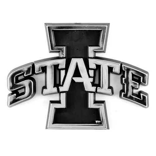 Fan Mats Iowa State Cyclones Molded Chrome Plastic Emblem