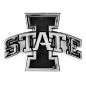 Fan Mats Iowa State Cyclones Molded Chrome Plastic Emblem