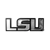 Fan Mats Lsu Tigers Molded Chrome Plastic Emblem