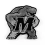 Fan Mats Maryland Terrapins Molded Chrome Plastic Emblem