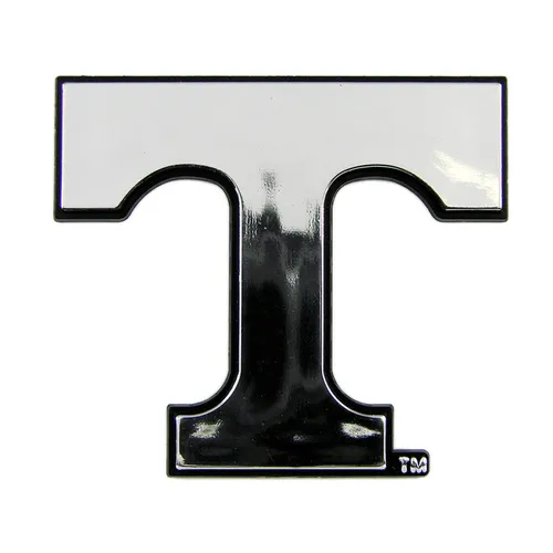 Fan Mats Tennessee Volunteers Molded Chrome Plastic Emblem