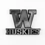 Fan Mats Washington Huskies Molded Chrome Plastic Emblem