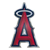 Fan Mats Los Angeles Angels Heavy Duty Aluminum Embossed Color Emblem