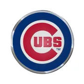 Fan Mats Chicago Cubs Heavy Duty Aluminum Embossed Color Emblem