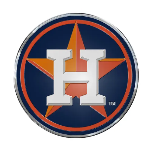 Fan Mats Houston Astros Heavy Duty Aluminum Embossed Color Emblem