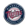 Fan Mats Minnesota Twins Heavy Duty Aluminum Embossed Color Emblem